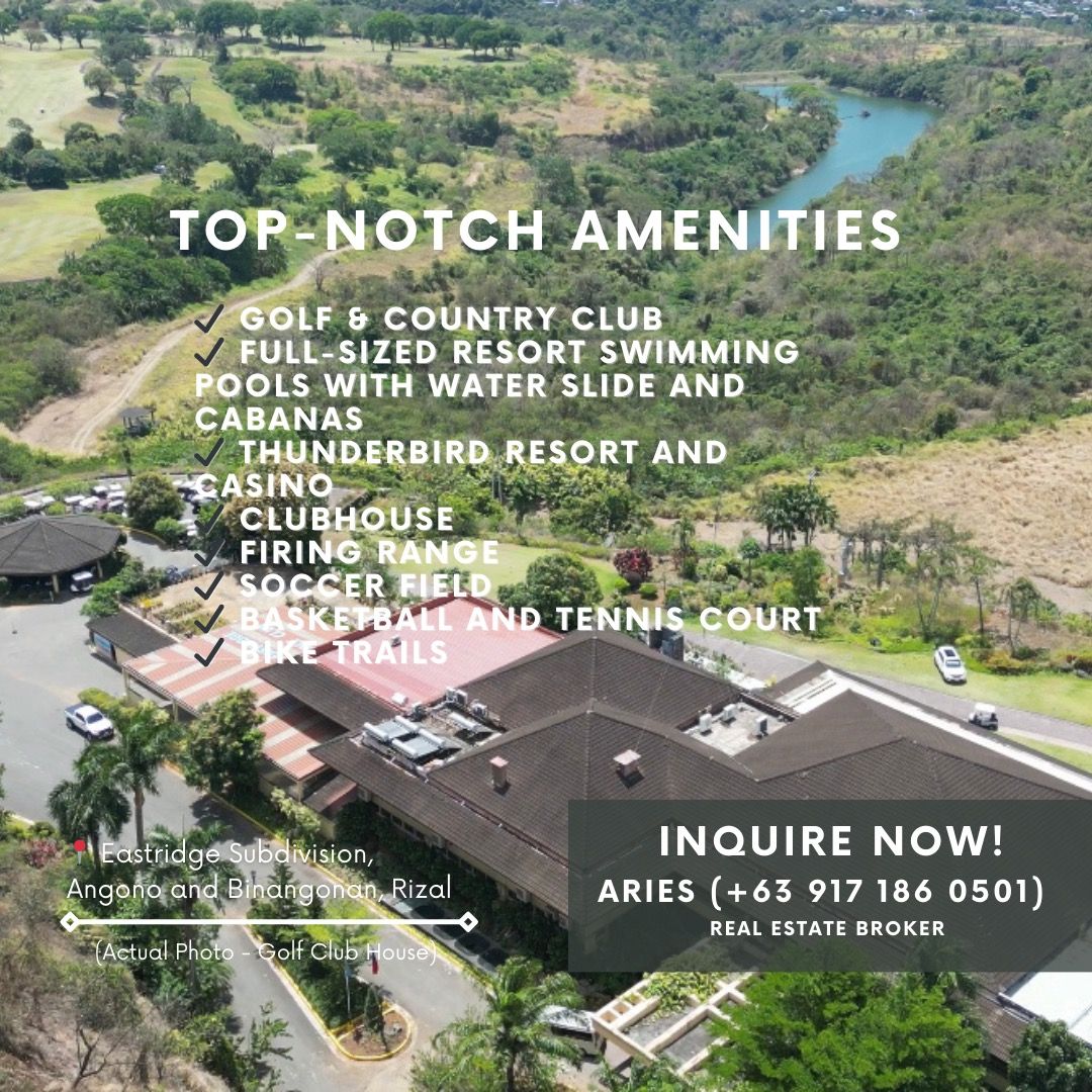 333 sqm. to 574 sqm. exclusive residential lot with golf view or laguna ...