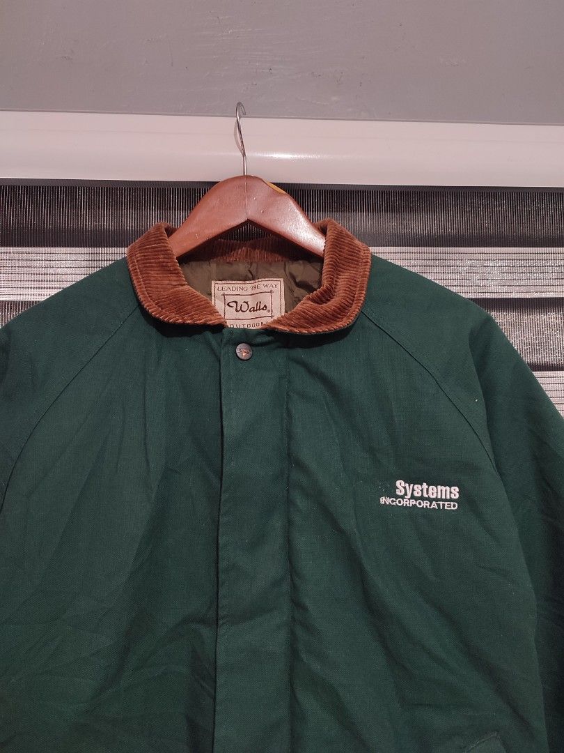 90's Walls detroit workwear jacket (Category: Activewear) located in Las Pinas. Submitted by pawthrift (Listing ID 1307148078, Image 3). Description: 90s WALLs detroit workwear jacket size medium on tag fit xl 24 x 27 in excellent conditions sariwa pa! 3k plus sf laspinas/paranaque locations.