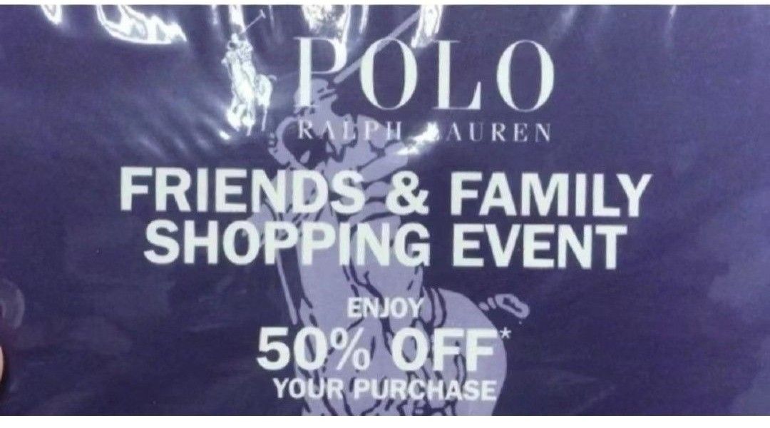 Polo friends and family coupon hot sale