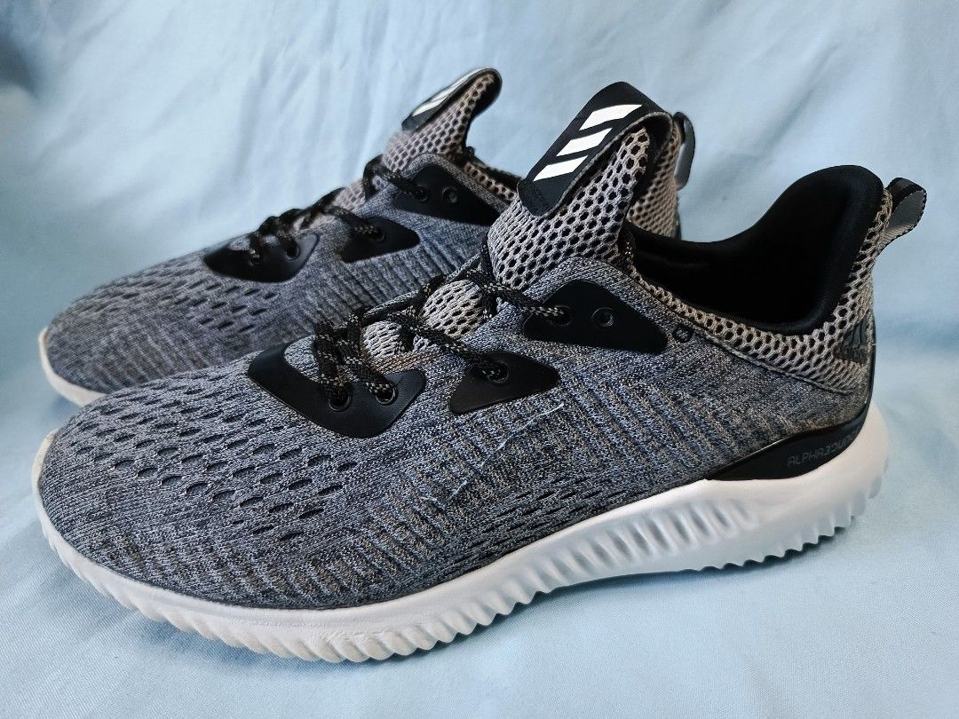 Adidas AlphaBounce EM Engineered Mesh Core Black Men s Training shoes size US 8.5 Men s Fashion Footwear Sneakers on Carousell