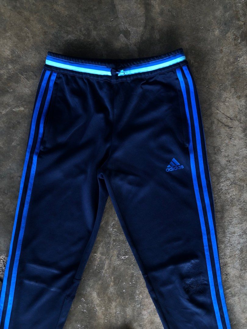 Adidas Climacool Active Pants Blue Stripes Original