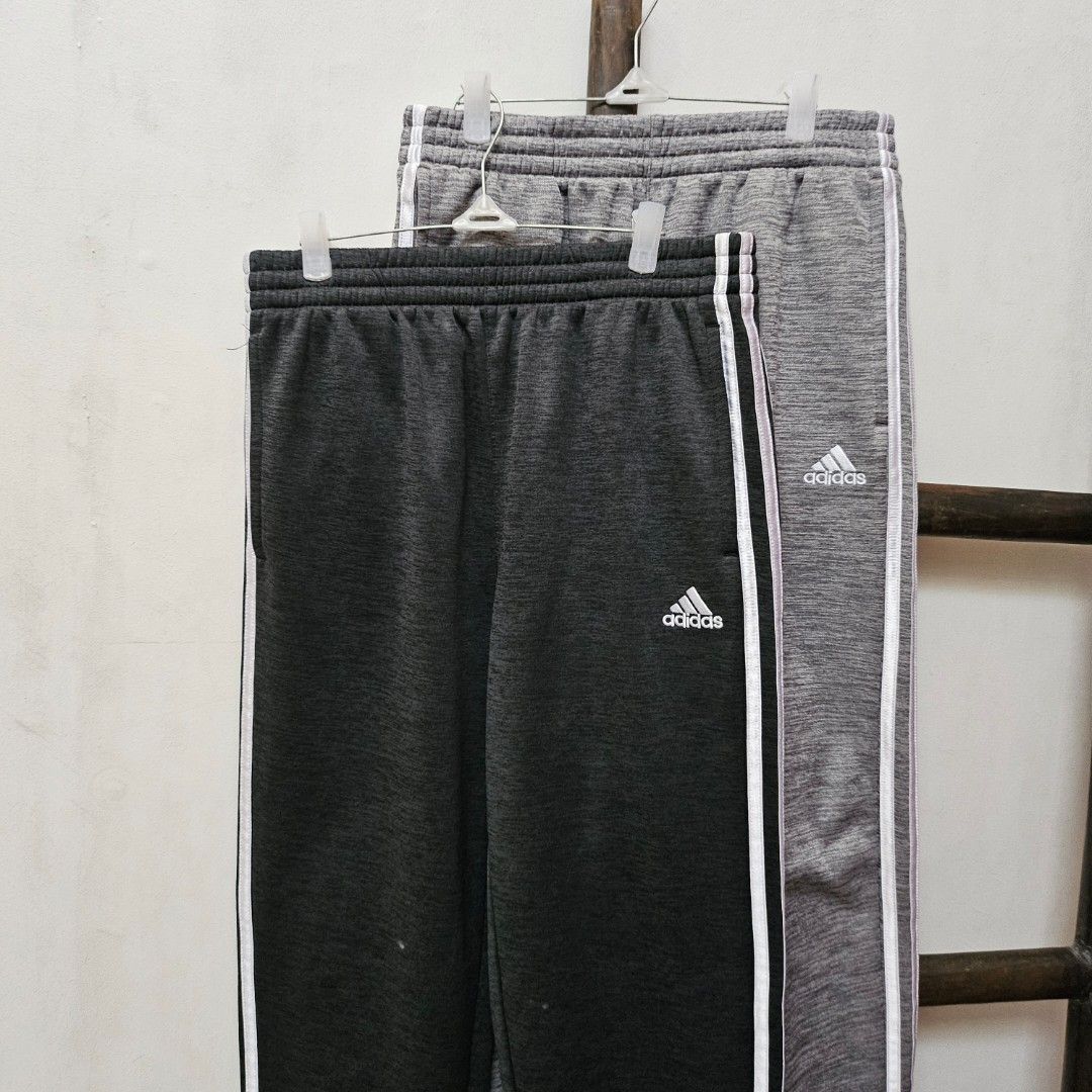Costco original Adidas jogger pants light gray dark gray Women s Fashion Bottoms Other Bottoms on Carousell