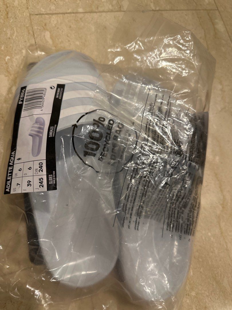 BNWT Adidas Swimming Adilette Aqua Slides Women Blue FY8106, Women's  Fashion, Footwear, Flipflops and Slides on Carousell