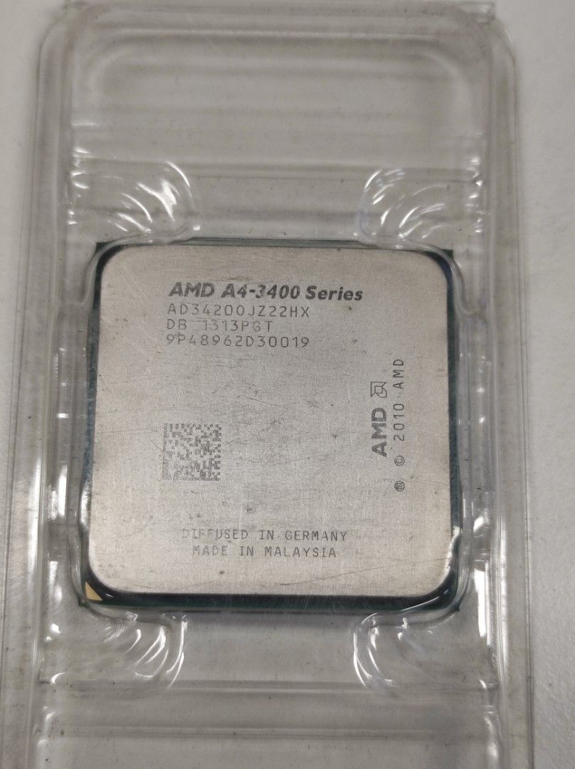 AMD A4 3400 AD3400OJZ22HX Dual Core Socket FM1 CPU