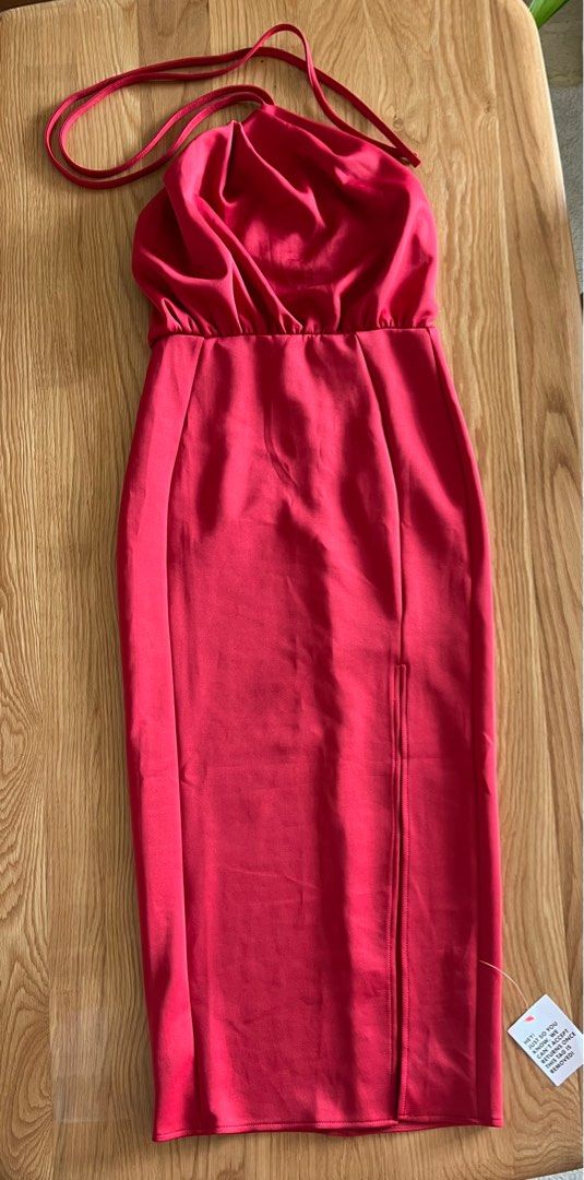 Asos red prom dress online