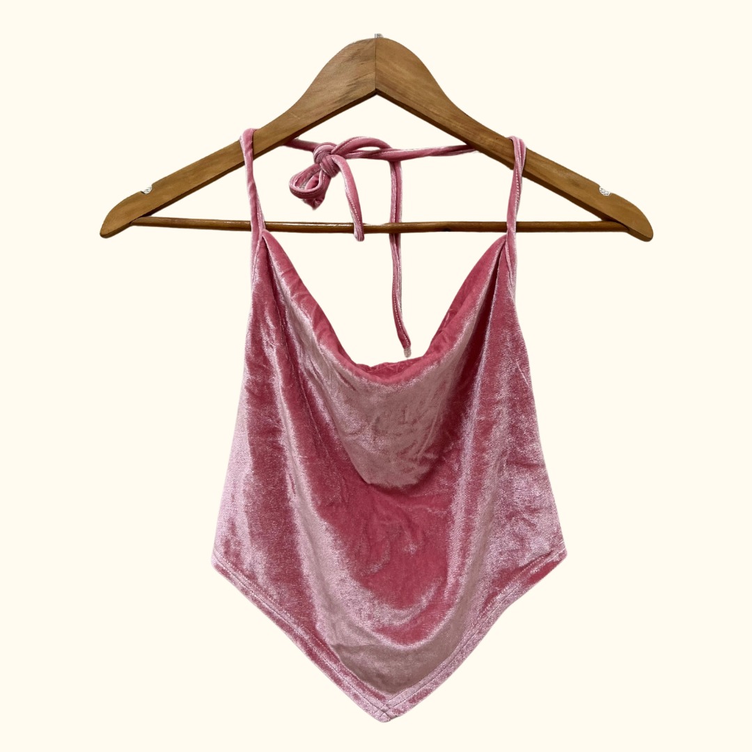 Backless top, Women's Fashion, Tops, Sleeveless on Carousell