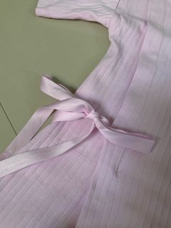 BALENO Pink Coquette Ribbon Dress