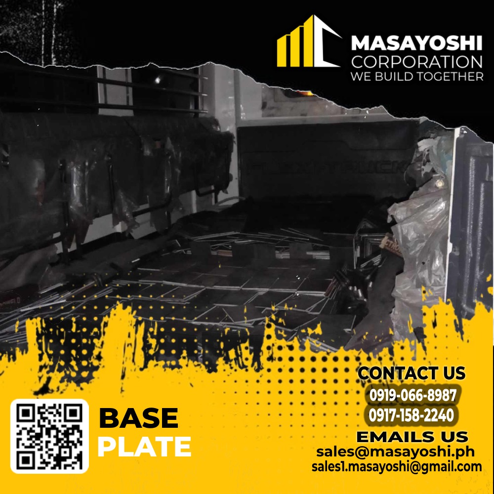 Base Plate A36 36mm x 650 x 650 , Anchor Bolt, Stiffener, Deformed Bar ...