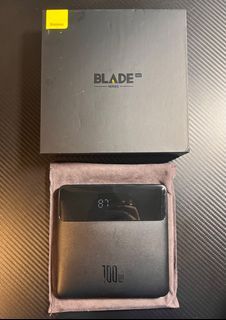 Baseus Blade HD Portable Laptop Powerbank (20,000 mAh, 100w)