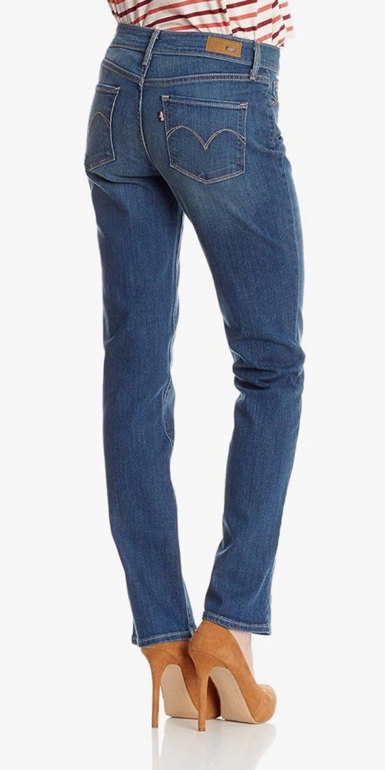 Levi's classic rise straight demi curve best sale