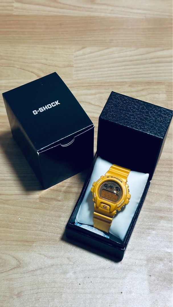 Casio G Shock DW 6900 SB 9 Crazy Colour Manggo 3230 Men s Fashion Watches Accessories Watches on Carousell