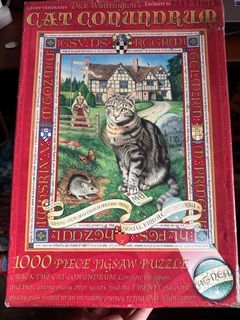 CAT CONUNDRUM - 1000pc jigsaw puzzle