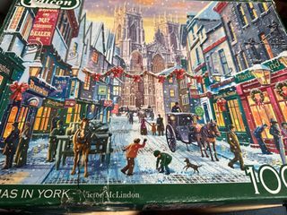 CHRISTMAS IN YORK - 1000pcs jigsaw puzzle