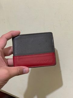 Coach unisex fold wallet small