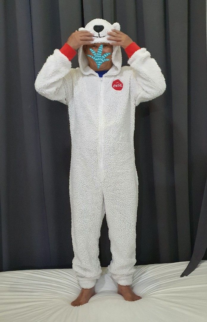 Coca Cola Polar Bear Unisex Onesie