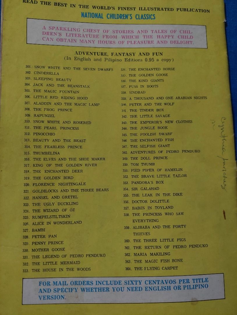 comics (Category: Comics & Manga) located in Antipolo. Submitted by cychiyo (Listing ID 1307163592, Image 3). Description: Alexander the Great comics Tagalog version NBS publication best price posted; no more haggling BDO s/a payment first before booking .