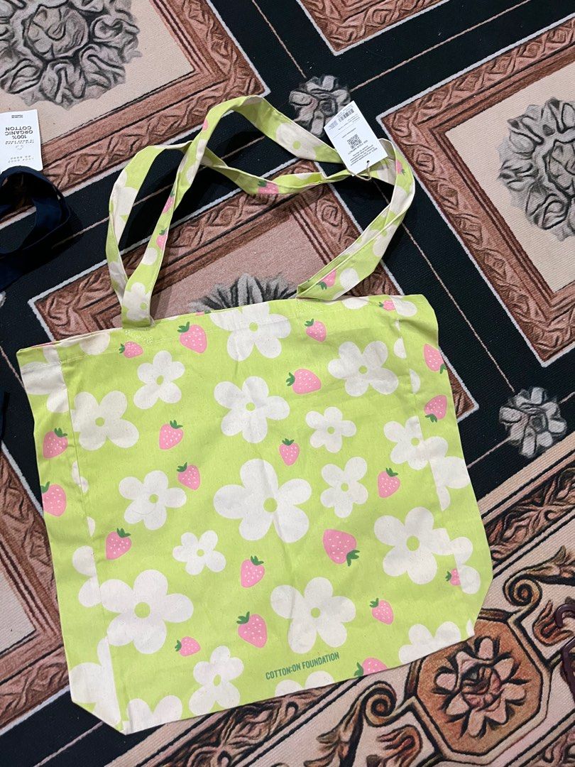 Cotton on tote bag price shop