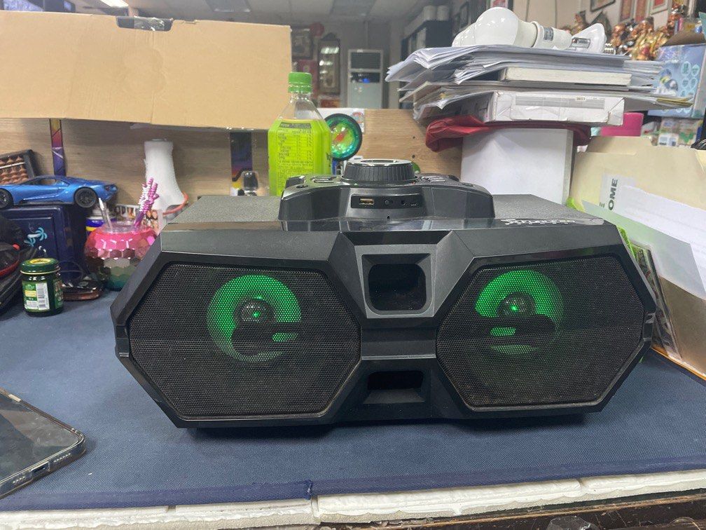 dbAudio Xforce2.0 10W x 2 Portable Boombox (Category: Soundbars, Speakers & Amplifiers) located in Pasay City. Submitted by meostore (Listing ID 1307140535, Image 1). Description: With slight discoloration sa speaker Pm for more details.
