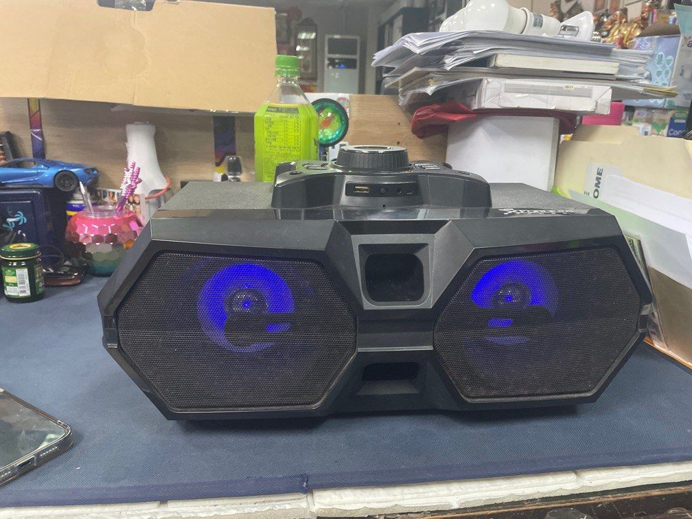 dbAudio Xforce2.0 10W x 2 Portable Boombox (Category: Soundbars, Speakers & Amplifiers) located in Pasay City. Submitted by meostore (Listing ID 1307140535, Image 2). Description: With slight discoloration sa speaker Pm for more details.
