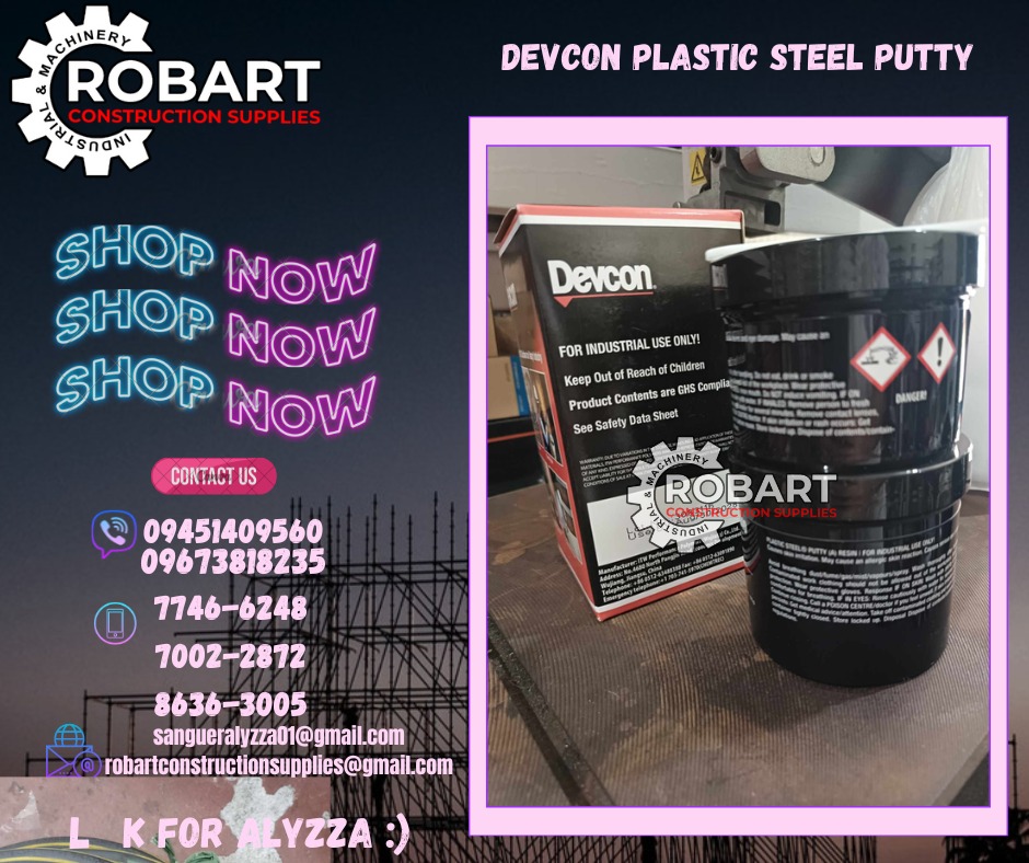 devcon plastic steel putty, Commercial & Industrial, Construction Tools ...