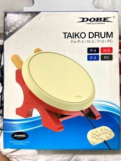 Dobe Taiko Drum for PS4/Switch/PS3/PC