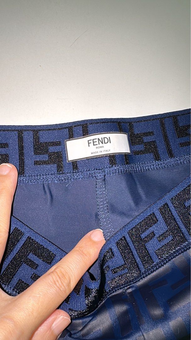 Fendi gym wear top