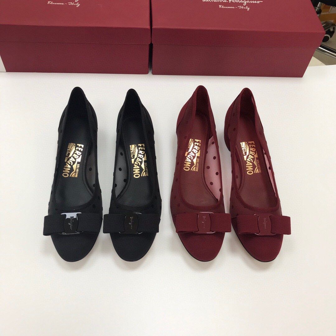 Ferragamo 3.5cm swallow Heels shoes Women s Fashion Footwear Heels on Carousell