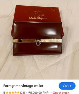 Ferragamo vintage wallet