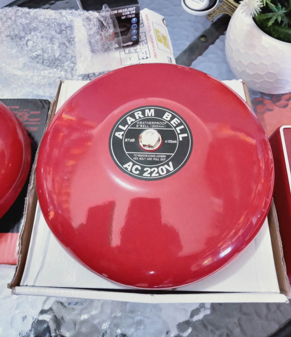 fire alarm bell 8