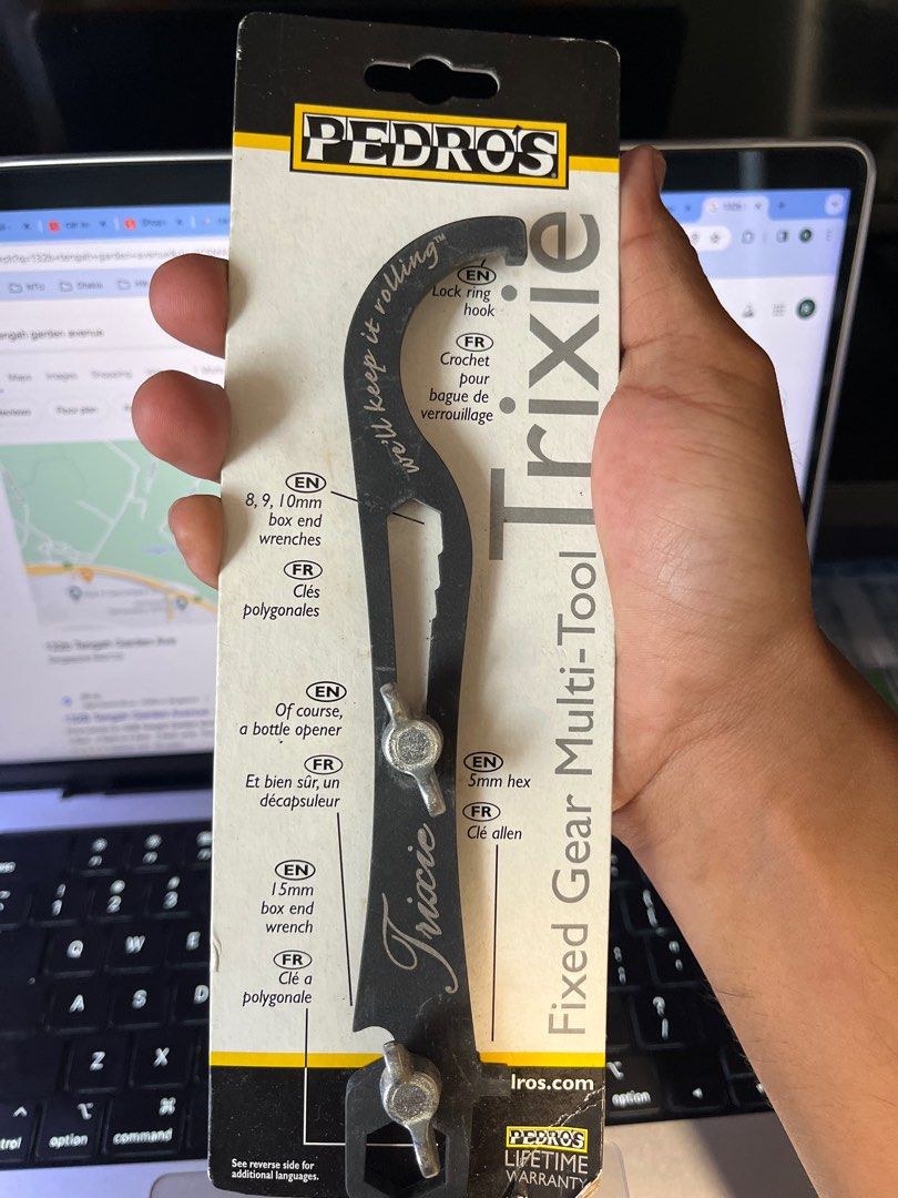 Fixie Tyre lever Pedro's Trixie Fixed Gear Multi tool, Sports