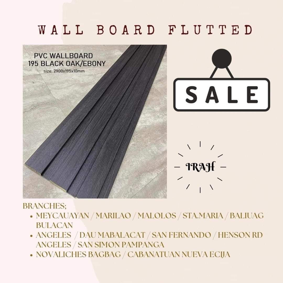 FLUTTED / WALL PANEL, Furniture & Home Living, Home Decor, Wall Decor ...