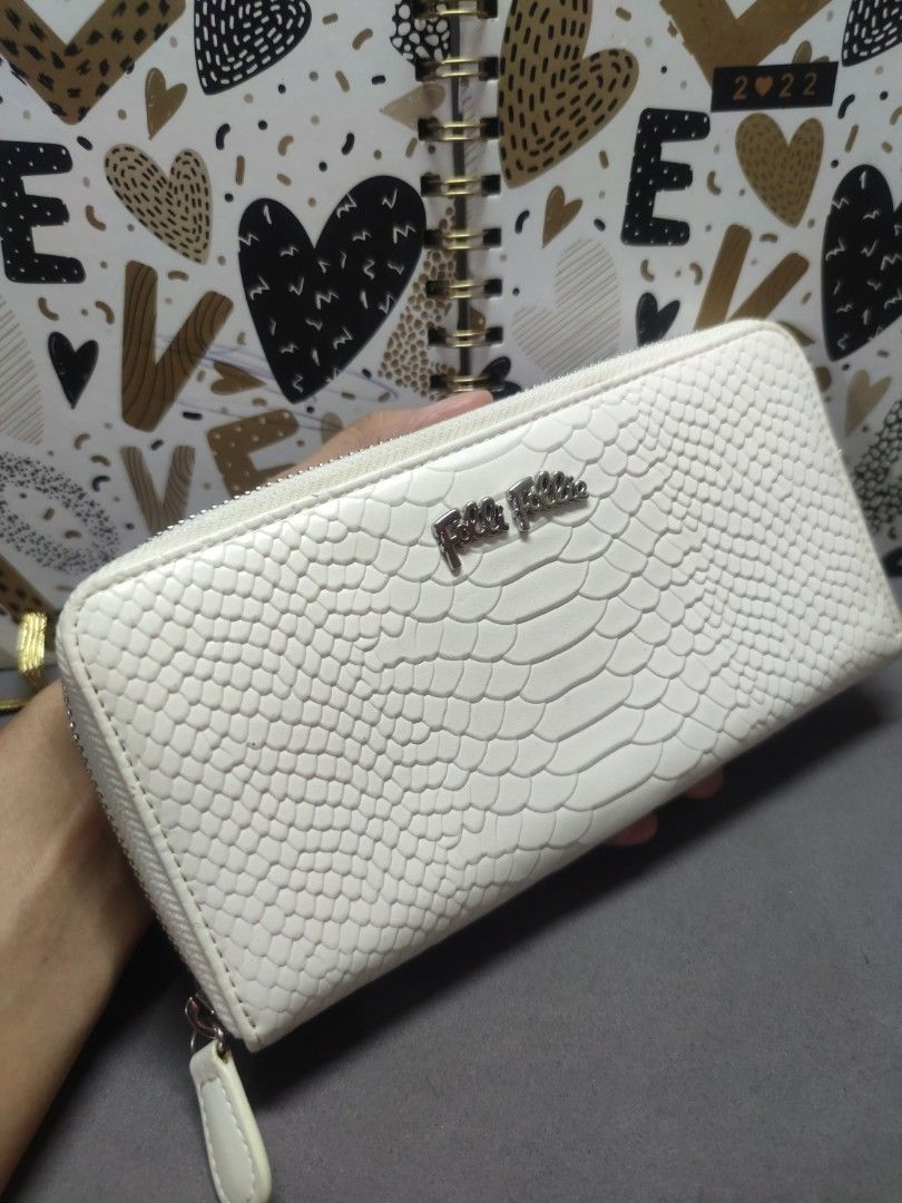 Folli Follie Zip Around Wallet Women s Fashion Bags Wallets Wallets Card holders on Carousell