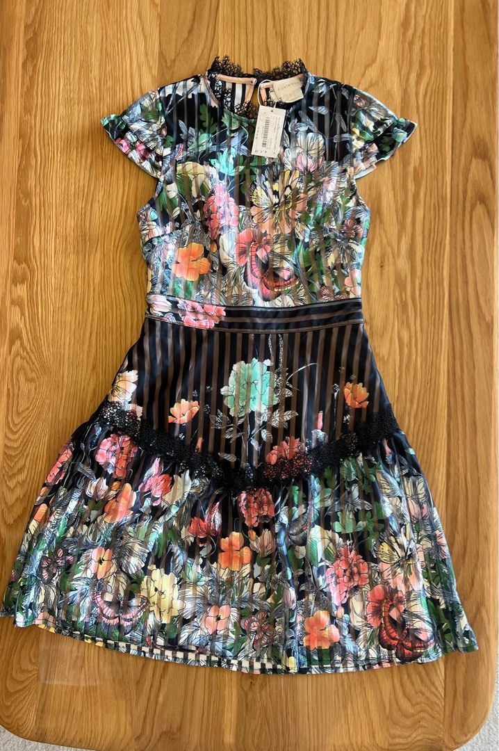 Foxiedox Floral fit and flare Dress