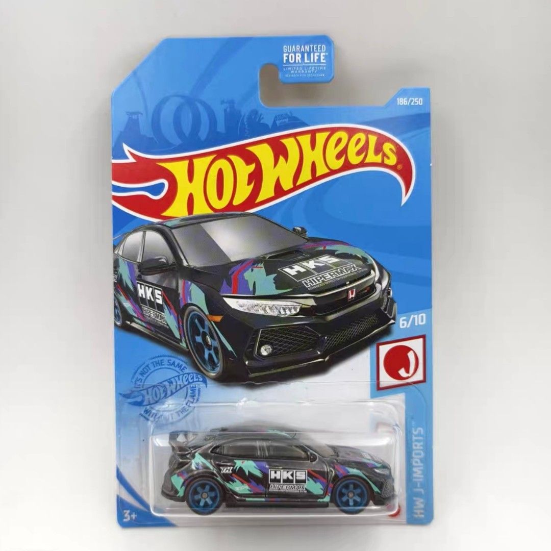Hotwheels 18 Honda Civic Type R HKS STH Factory Sealed Hobbies Toys Toys Games on Carousell