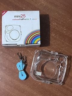 Instax mini25 clear/crystal case