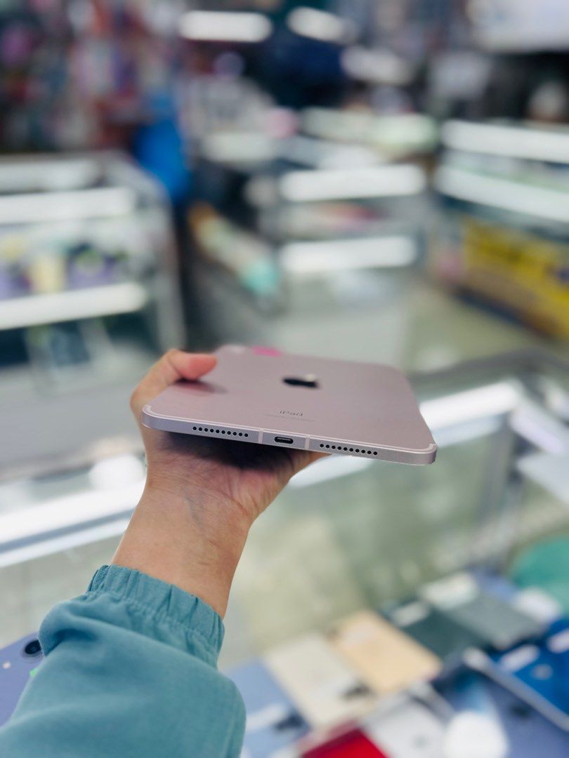 iPad Mini 6 256gb Cellular (Category: iPad) located in San Juan City. Submitted by aynaagadgets (Listing ID 1307211765, Image 3). Description: FOR SALE | TRADE / SWAP PASS SA MGA SCAMMERS / THIRD PARTY (RFS: Buy and Sell) ‼️FOR PROOF OF TRANSACTION AND YOUR PEACE OF MIND‼️ 📍FB Page: “Aynaa Gadgets” 📍Tiktok: “Aynaagadgetsshop” IPAD MINI 6 CELLULAR ❗️DETAILS❗ •256 GB (Other storage is also available) •Pink (Other color is also available) •95% Smo