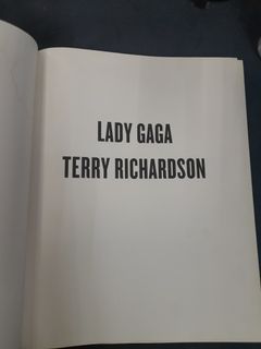 Lady Gaga Hardbound Book