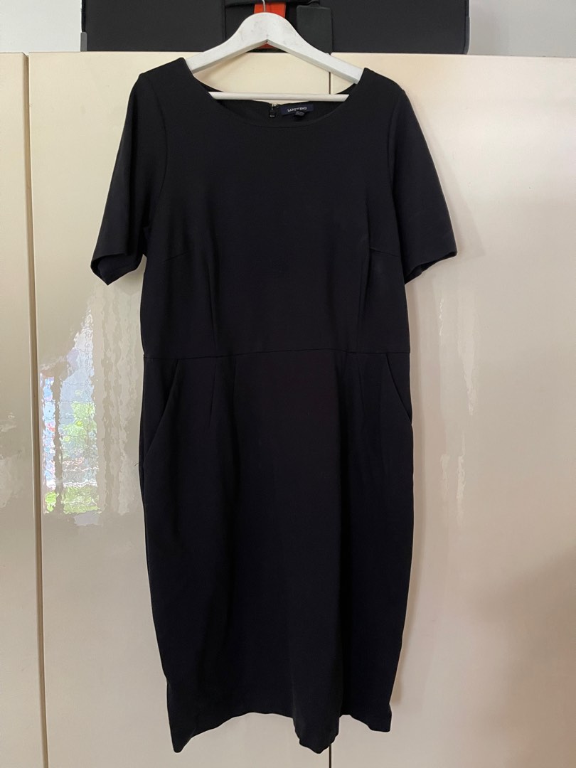 US size 18W Lands end black dress Women s Fashion Dresses Sets Dresses on Carousell