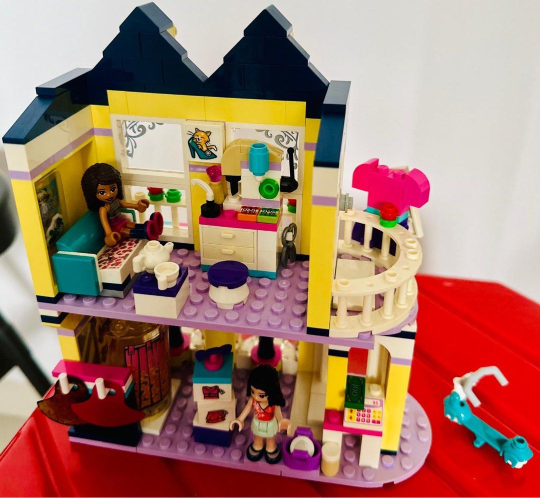 Lego Friends 41427 Emma Fashion shop Hobbies Toys Toys Games on Carousell