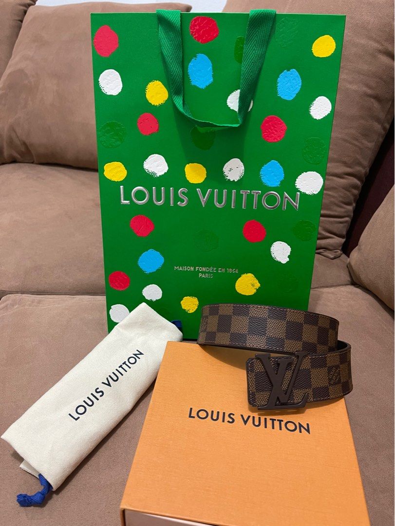 Louis Vuitton Belt Damier Ebene size 90 (Category: Luxury Accessories) located in Puerto Princesa. Submitted by eds.raps (Listing ID 1307129473, Image 2). Description: Brand new “ LV” Belt Damier Ebene Size 90/36 With box, dust bag, paperbag Layaway accepted .