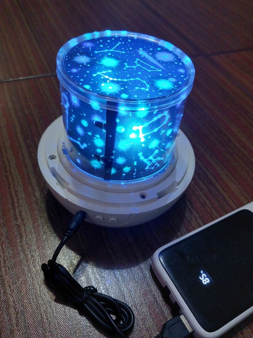Magic Stars Constellation Diamond Rotating Lamp (Category: Lighting) located in Caloocan City. Submitted by beadazzle (Listing ID 1307147081, Image 3). Description: Comes with extra free films.