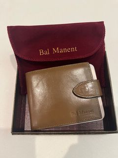 Mens cow leather wallet