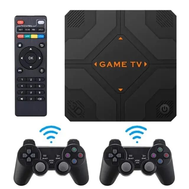 (same day delivery) New Arrival Wireless G12 Pro Game Console Mini Gaming Box With Dual System More 50000 Games Support TV 4K Output For Two Players62863834406018113