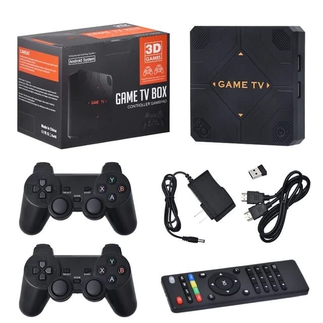 (same day delivery) New Arrival Wireless G12 Pro Game Console Mini Gaming Box With Dual System More 50000 Games Support TV 4K Output For Two Players62863834406018114