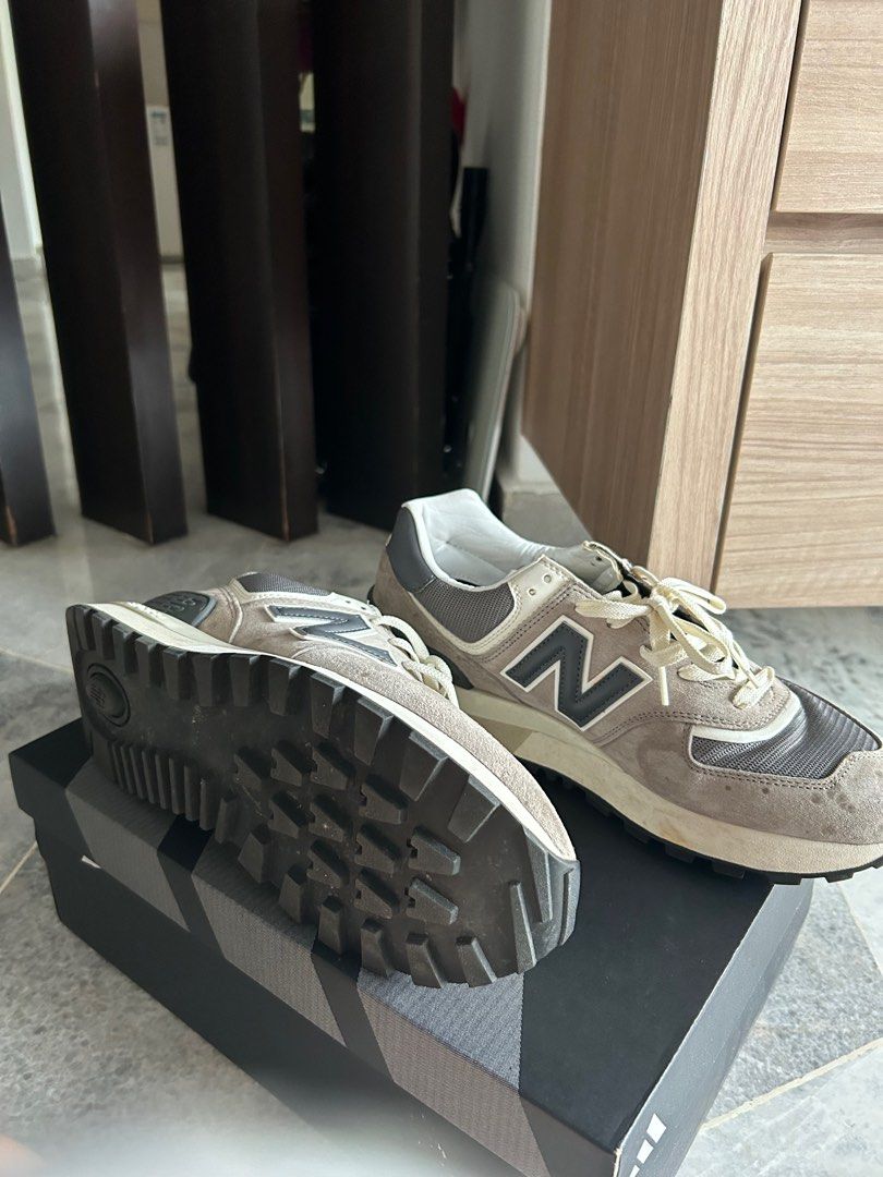 New balance 574 pigskin clearance