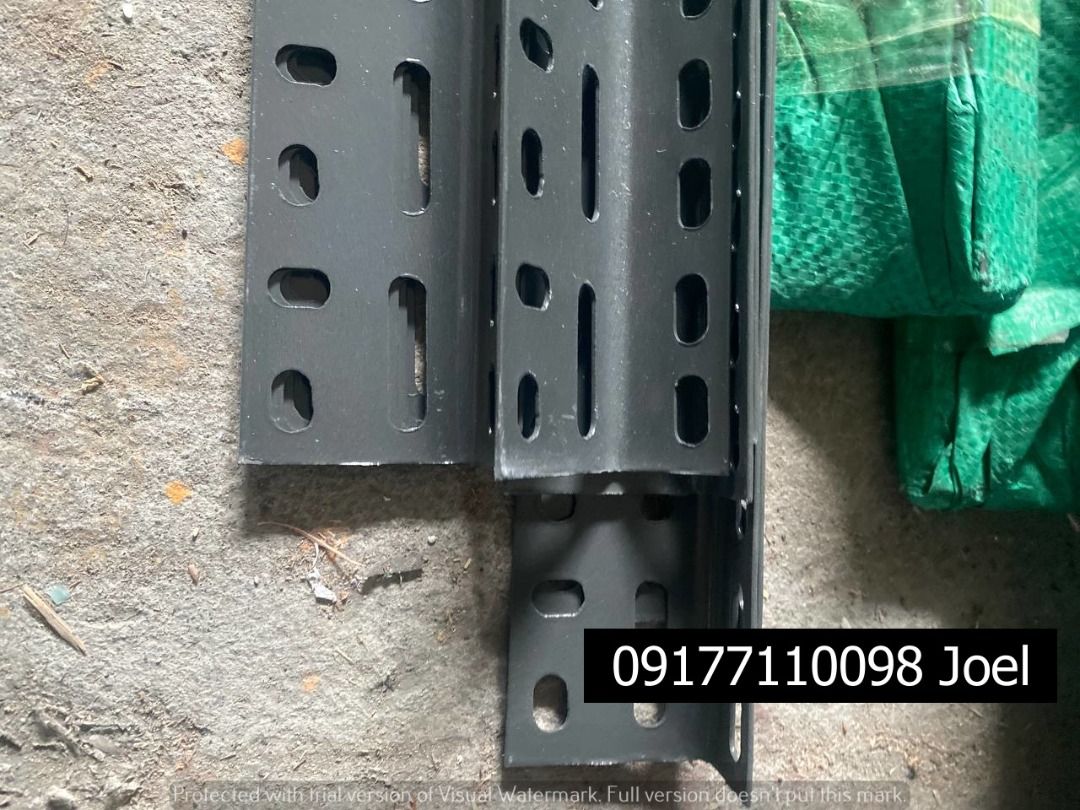 NEW SLOTTED ANGLE BAR (Category: Construction & Building Materials) located in Manila. Submitted by joeyroque09 (Listing ID 1307139165, Image 2). Description: NEW SLOTTED ANGLE BAR Specs: 1” x 2” x 2mm kapal x 10ft Price: 220/pc.