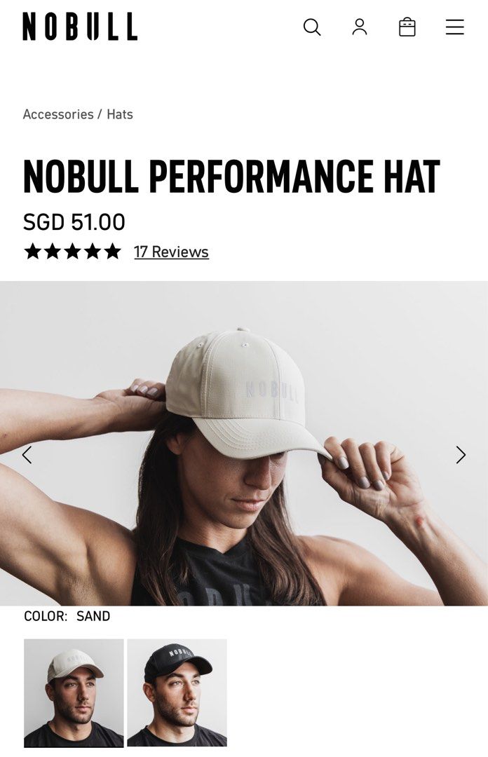 Nobull Performance Hat Men s Fashion Watches Accessories Caps Hats on Carousell