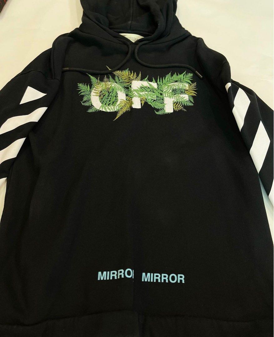 Off white fern hoodie outlet