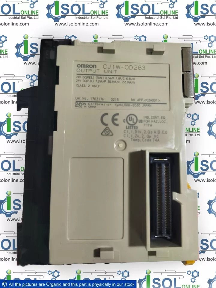 Omron CJ1W-OD263 Output Unit PLC I/O module Omron Co Japan, Computers ...