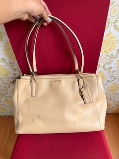 Original Tote Coach Nude With Sling Two Way Bag